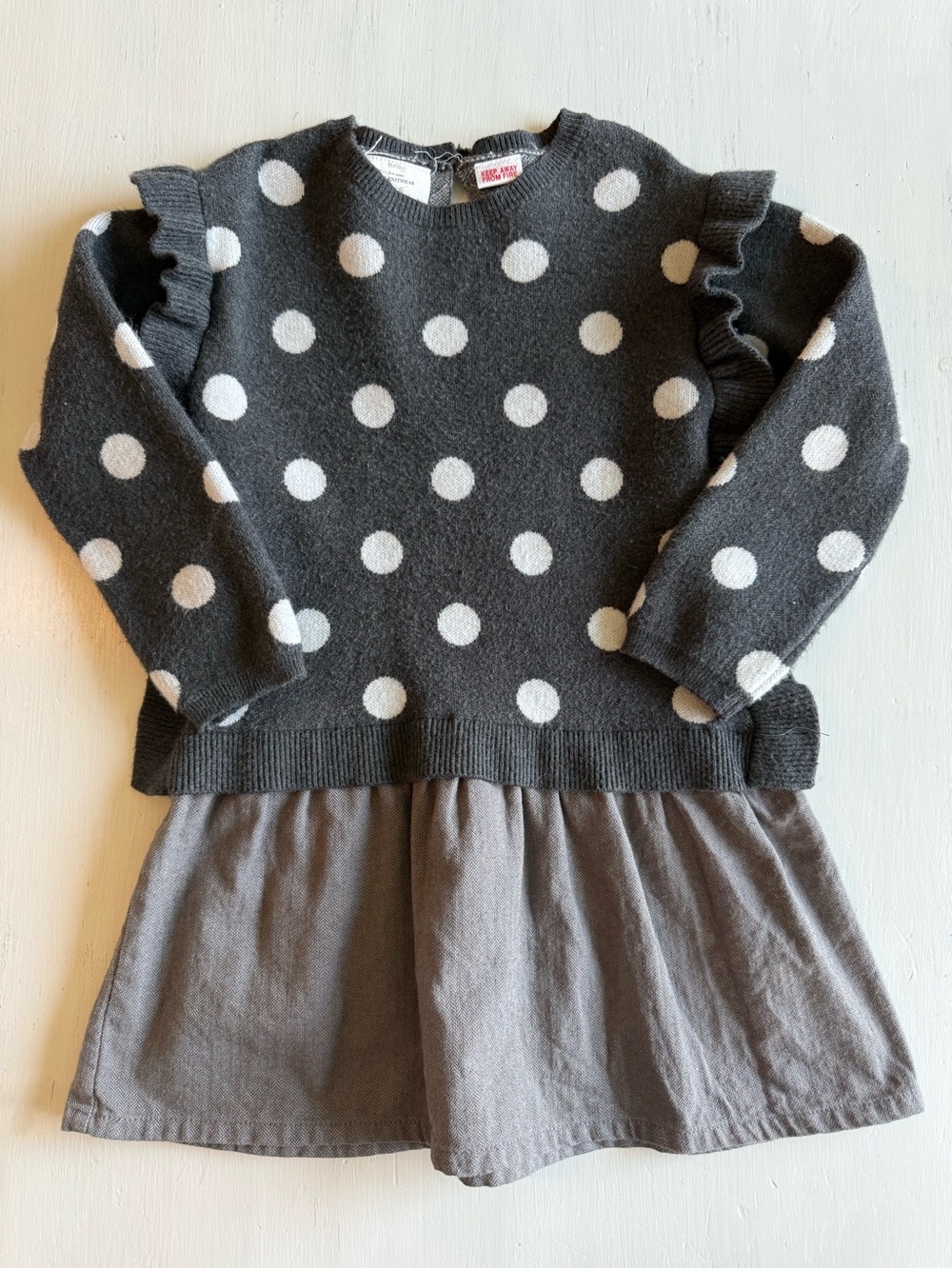 Zara Little Polk-A-Dot Dress